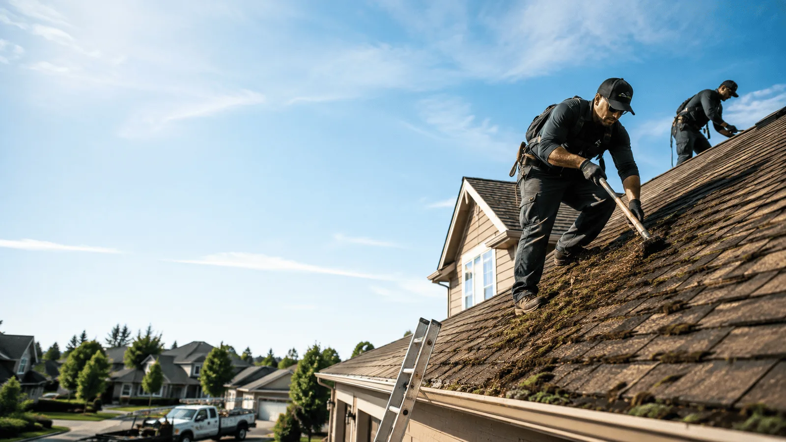 Roof Moss Removal in Blue Diamond, NV near me